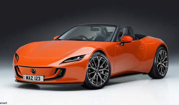 Mazda MX-5 EV exclusive image - front