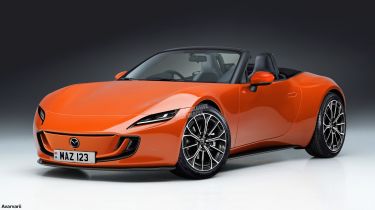 Mazda MX-5 EV exclusive image - front