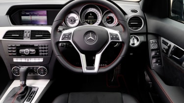 Mercedes C350 CDI Estate interior