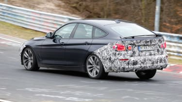 BMW 3 Series GT facelift spied 2
