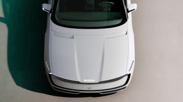 Skoda Vision O - bonnet
