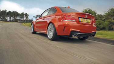 BMW 1M Coupe rear track