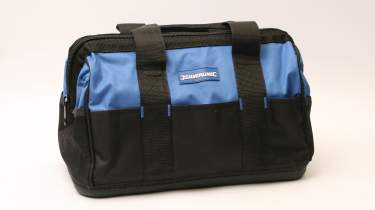 Best toolbags - Silverline Tool Bag Hard Base Wide Mouth 268974