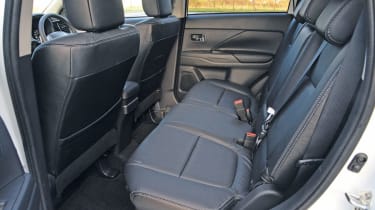 Mitsubishi Outlander rear seats