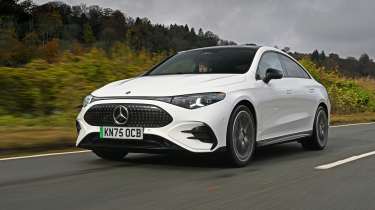 Mercedes CLA - front tracking