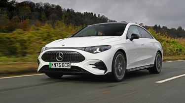 Mercedes CLA - front tracking