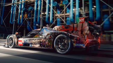 Julie Mehretu BMW Art Car - rear