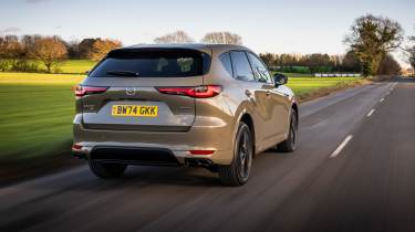 Mazda CX-60 - rear tracking