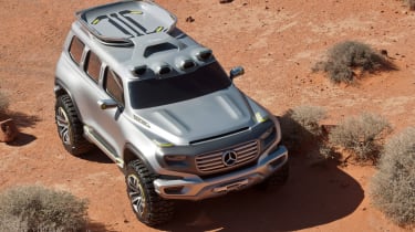 Mercedes Ener-G-Force from above