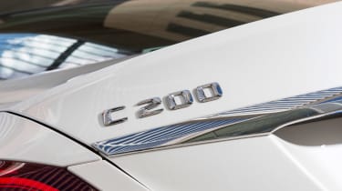 Mercedes C200 BlueTec badge