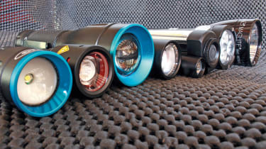 Rechargeable torches - header