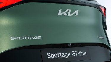Kia Sportage - rear badge