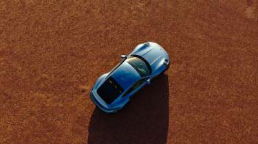 New Porsche 911 Land Down Under - overhead