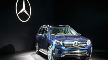 Mercedes GLS SUV LA Show reveal