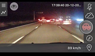 Dash cam app product test camonroad