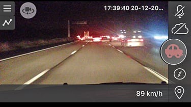 Dash cam app product test camonroad