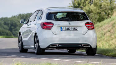 Mercedes A-Class - rear action