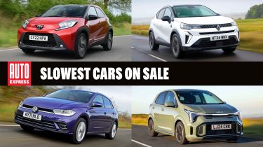 Slowest cars on sale header image