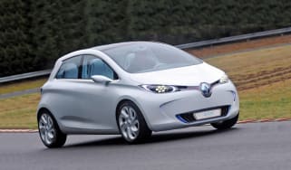 Renault ZOE preview cornering