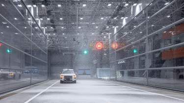 Geely safety testing centre - altitude testing