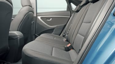 Hyundai i30 rear seats