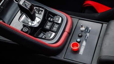 Jaguar F-Type rally car - centre console