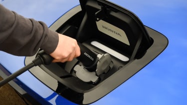 Honda e - charging