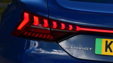 Audi e-tron GT quattro – rear light detail