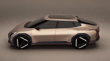 Kia Concept EV4 - side studio