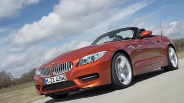 New BMW Z4 front tracking
