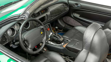 Petersen Automotive Museum - Jaguar XKR James Bond - interior