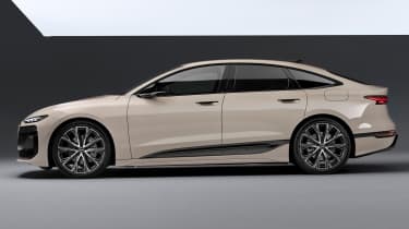 Audi A6 Sportback e-tron side profile