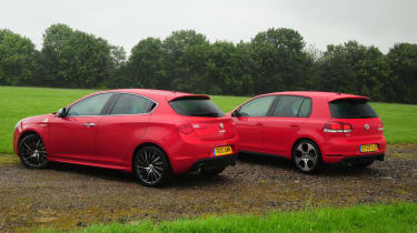 Alfa Giulietta Cloverleaf vs. Golf GTI