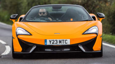 Mclaren 570s review - straight on