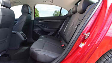 Skoda Superb hatch - rear seats