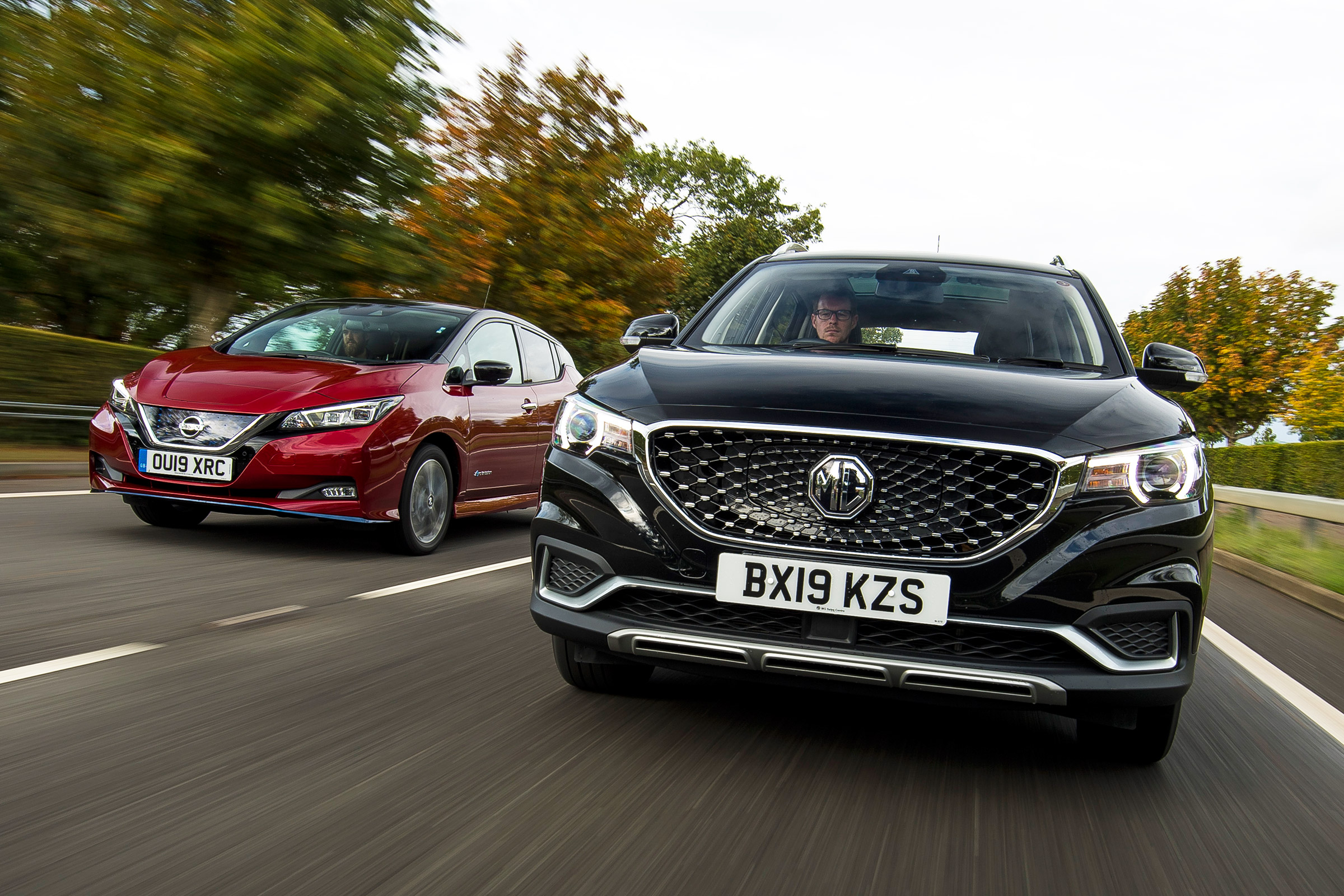 MG ZS EV vs Nissan Leaf  Auto Express