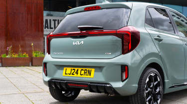 Kia Picanto facelift UK - rear detail