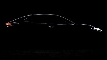 Teaser image of Toyota&#039;s upcoming electric SUV - side 