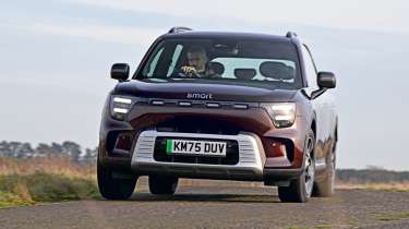 Smart #5 - front cornering