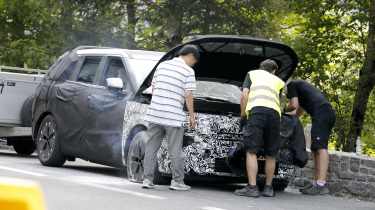 2027 Hyundai Tucson - bonnet up