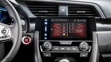 Honda Civic - infotainment screen