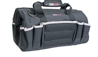 Forge Steel Hard Bottom Tool Bag 16”