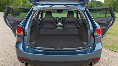 Mazda 6 Tourer boot seats folded