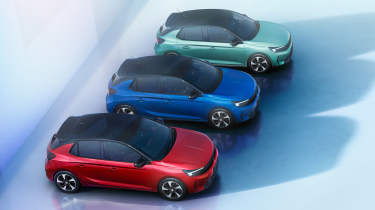 Vauxhall Corsa Yes Edition - range side