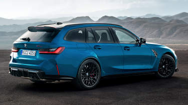 BMW M3 CS Touring - static rear 3/4