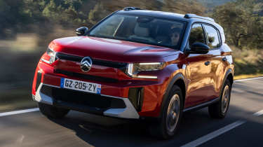 Citroen e-C3 Aircross - front 3/4