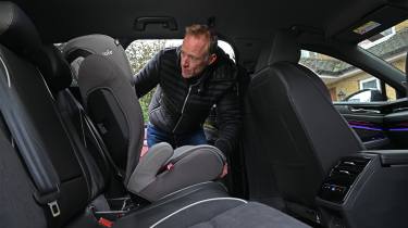 Volkswagen ID.7 long-term test - fitting child seats