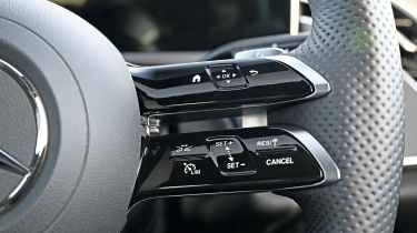 Mercedes E-Class - steering wheel controls