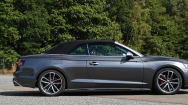 Audi S5 Cabriolet - roof up