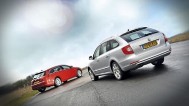 Skoda Superb estate vs Vauxhall Insignia